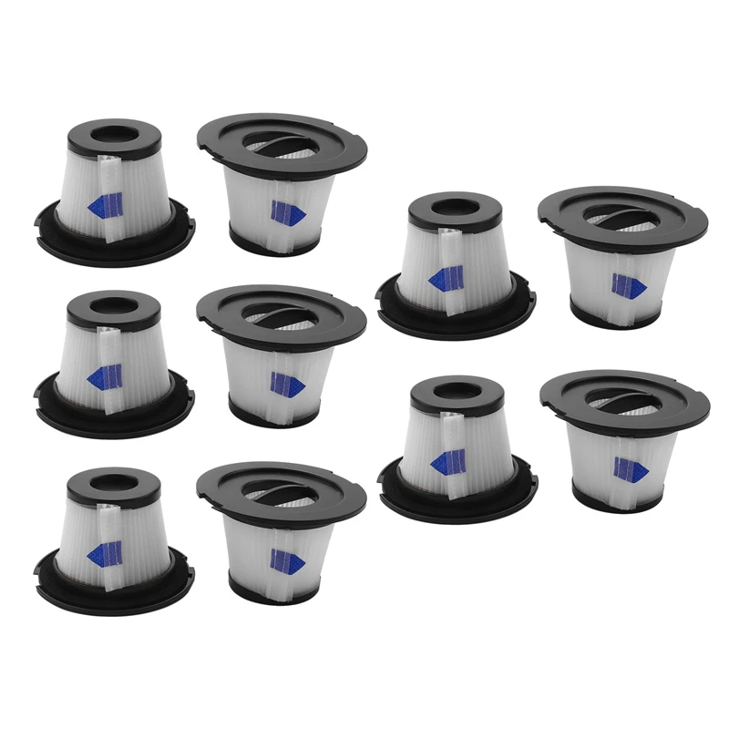 

Аксессуары для беспроводного пылесоса, набор из 10 сменных фильтров HEPA для беспроводного пылесоса MOOSOO K17
