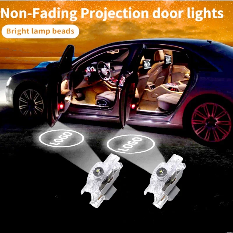 Светодиодная автомобильная лампа Ghost Door Light Logo Дверная для AE86 GT86 FT86 Добро