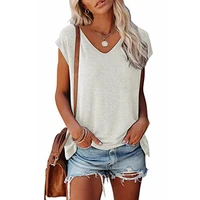 womens short sleeve t shirt streetwear casual blouses oversized ladies cotton t shirts summer clothing shirts for women