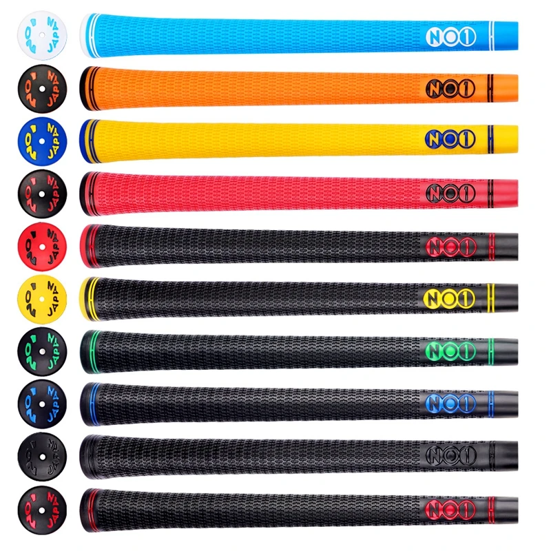Men's Golf Grip NO1 50 Standard 60R Comfortable Non-Slip 10 colors Men's Golf Iron/fairway Wood Grip 10pcs