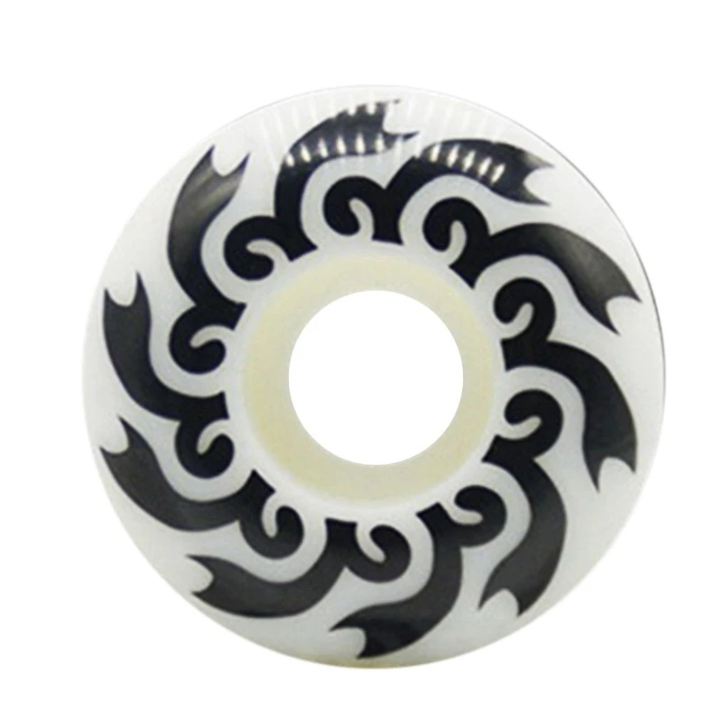 

1Pcs 52mm Pattern Skatboard Wheel High Hardness PU Wheel Double Rocker Perfusion Wheel for Skateboard Accessories
