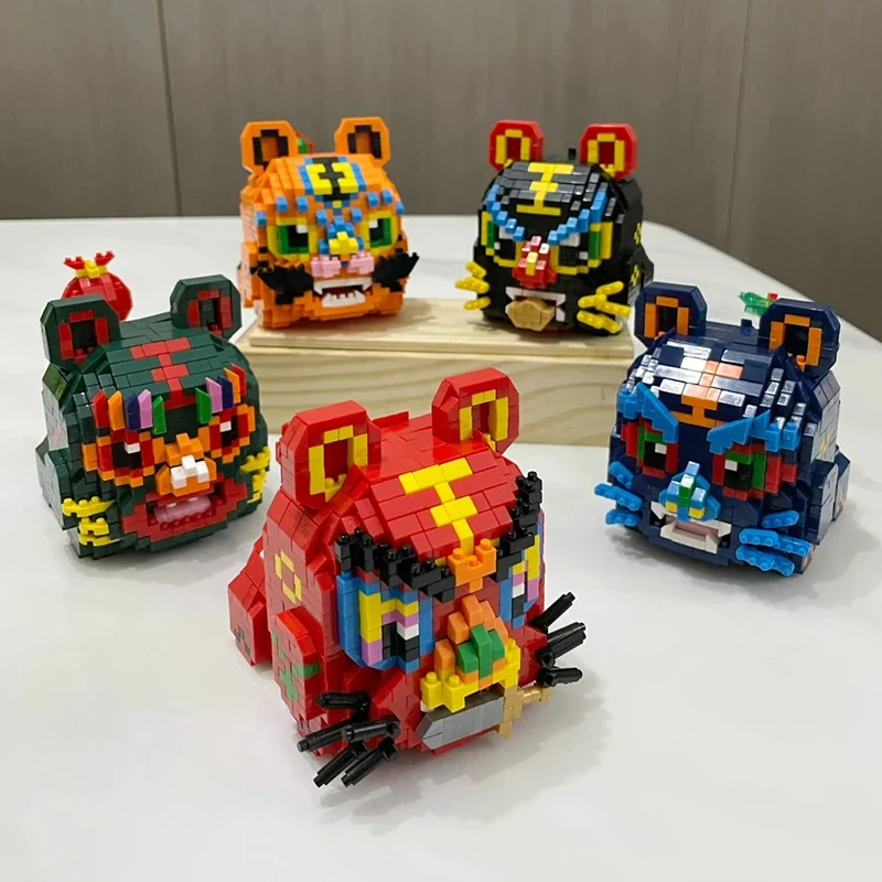 Lele праздник весны тигр год удачи безопасное благосостояние покровитель животные