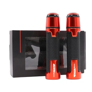 For SYM GTS300I  Modified Grip Cover CNC Rubber Plug Type Handle Rubber Cover Car Grip  motorcycle Accessories handlebar