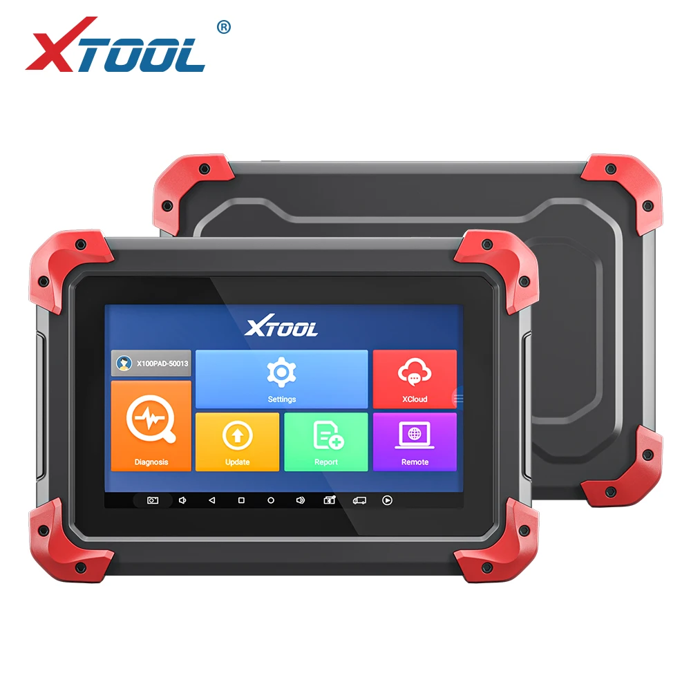 100% Оригинальный диагностический инструмент XTOOL X100 PAD с адаптером EEPROM для BMW -