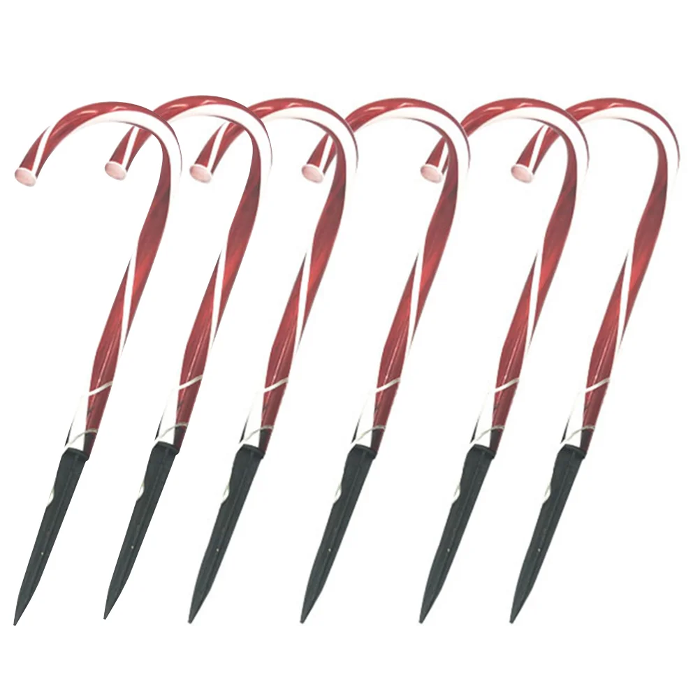 

6PCS Portable Energy-Saving Practical Ground Plug Lamp for Garden Pathway Patio