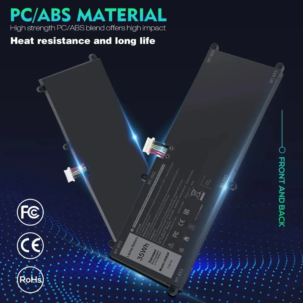 Аккумулятор для ноутбука VHR5P Dell Latitude 5175 5179 E5175 E5179 серии ноутбуков планшетов RHF3V
