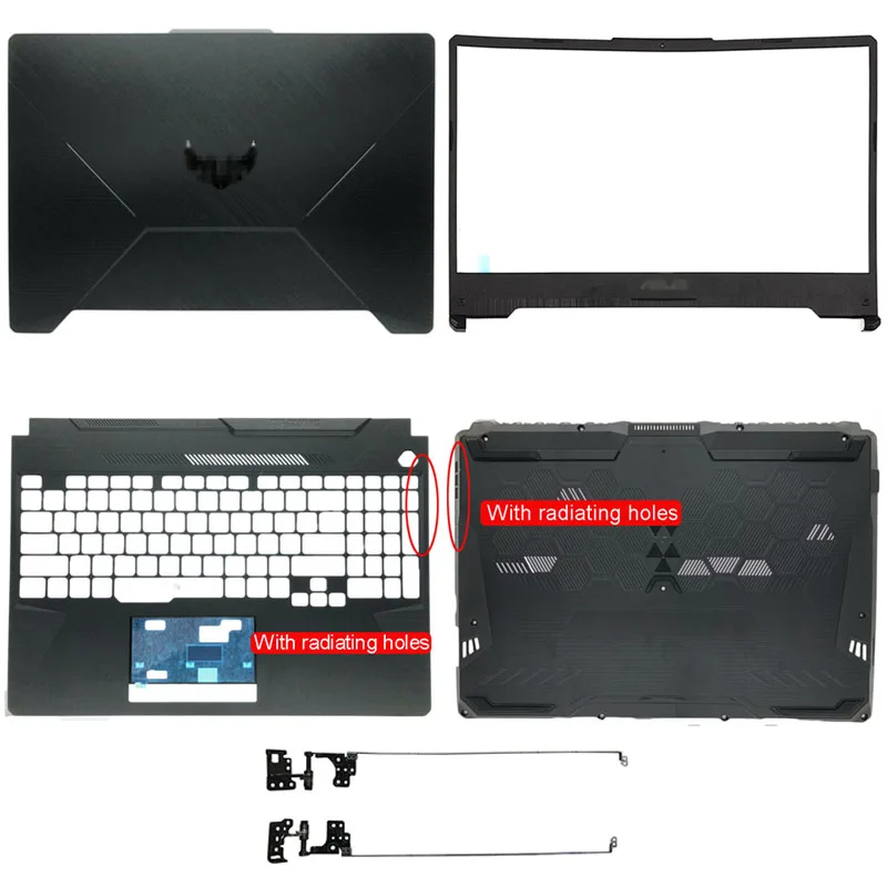 

New A B C D Cover For ASUS FA506 FA506U FX506 FX506U LCD Back Cover Front Bezel Palmrest Keyboard Bottom Case/Hinges Top Case