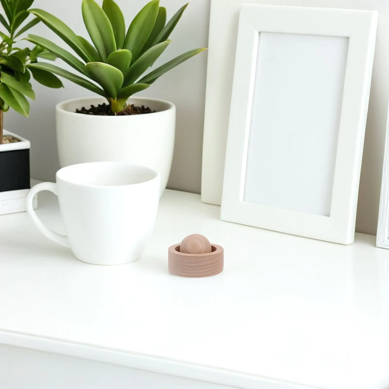 Фото Набор из 4 мини-диффузоров для эфирных масел из дерева, цилиндрические, безводные, портативные, для ароматерапии, для дома, офиса, спальни, комнаты для йоги №5