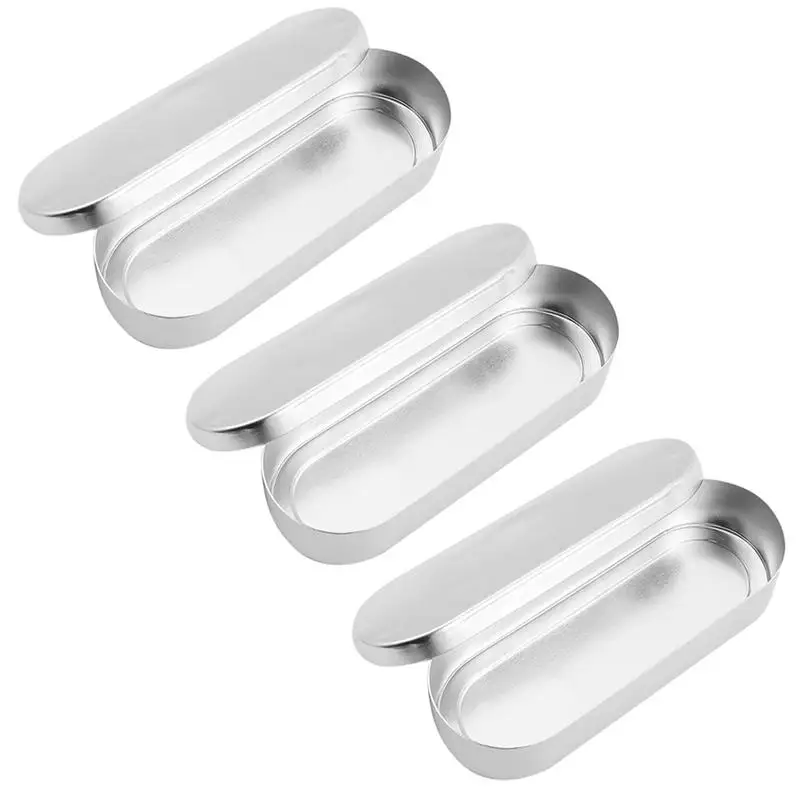 

3 шт., алюминиевые коробки для шприца