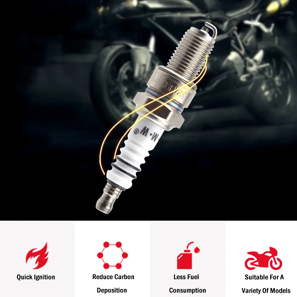 Мотоцикл Honda Suzuki Yamaha Zonsen система зажигания свеча A7TC D8TC 7EA9 L7T E6TC F5TC с