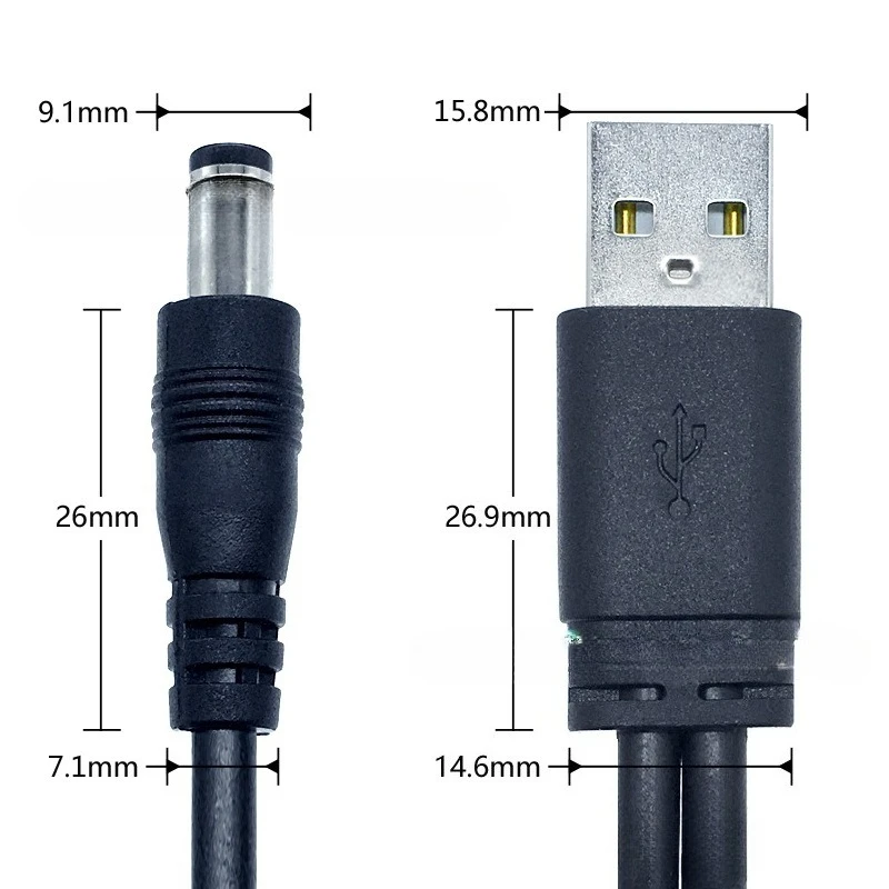 USB-to-dc5521 одноточечный двухточечный шнур питания revolution dc5525 с женской головкой, соединительный кабель с одним поворотом и двумя разъемами, удлинительный кабель (art.: 3920d0a8307cd) - 3920d0a8307cd