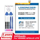 LOSONCOER 4450mAh SD456074PE Аккумулятор для фотоаккумулятора