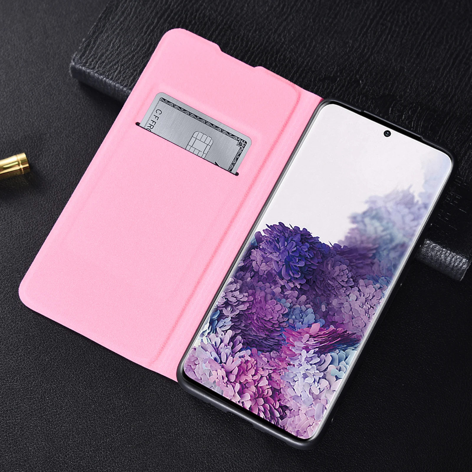 Фото Чехол-книжка для Samsung Galaxy J7, J5, J3 Pro, J2, J4, J6 Plus, J8, M10, M20, M30, M40, Grand Prime, кожаный №4