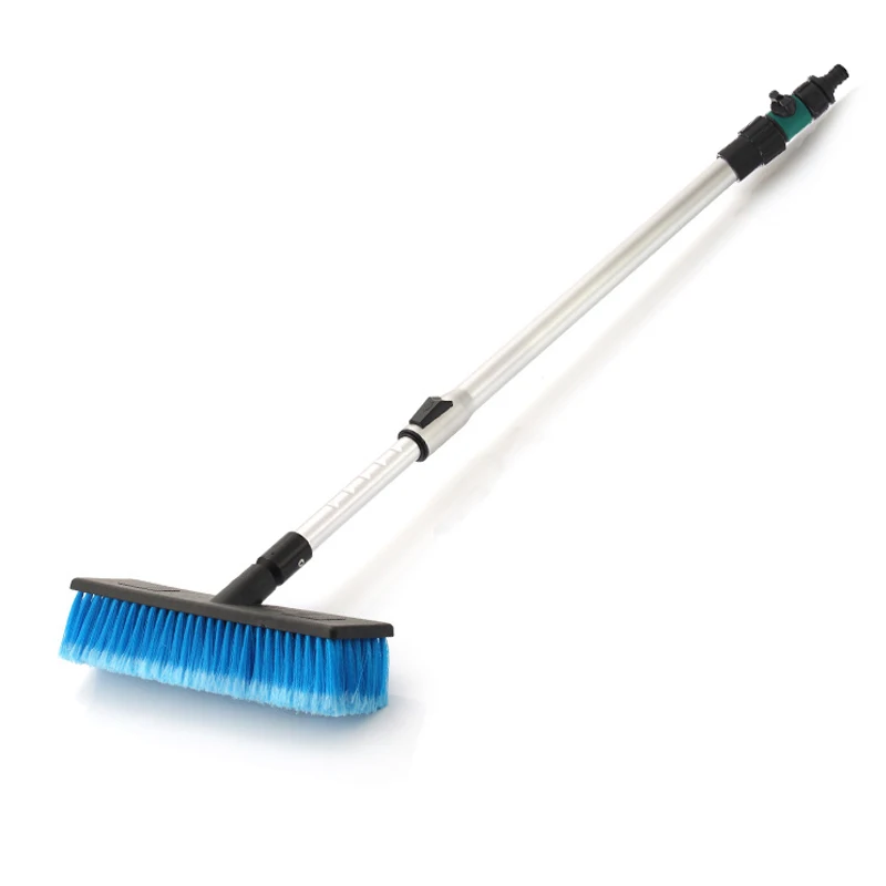 

Car Automatic Telescopic Long Rod Spray Water Brush Auto Windshield Window Wipe Glass Cleaner Washing Tool