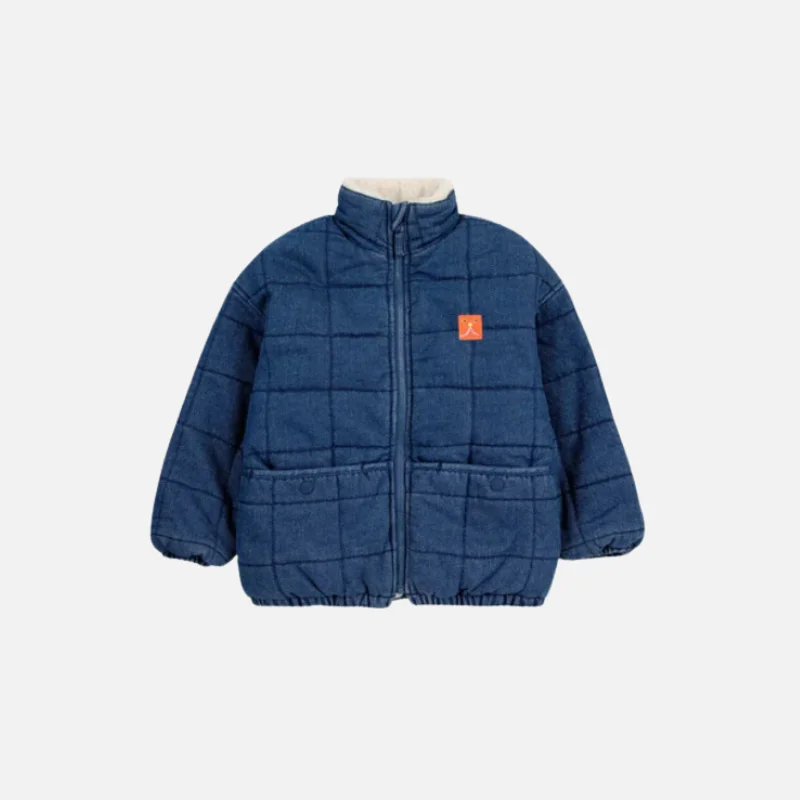 Осень/Зима 2024 новинка хлопковая стеганая куртка для мальчиков и девочек жилет