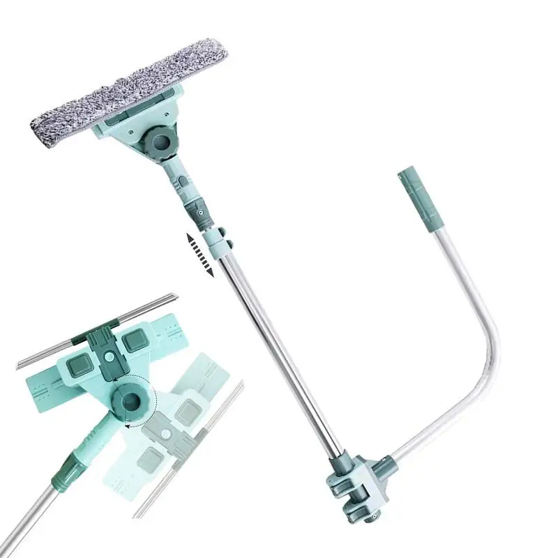 

Скребок для мытья окон Универсальный удлинитель U-образный кронштейн регулируемый инструмент для окон для домашних аксессуаров