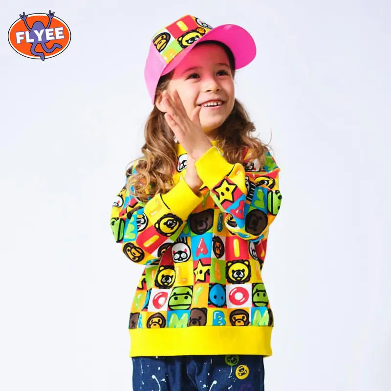 

Children Hoodies Spring Winter Long Sleeve T Shirt Kids Warm Tops Kids Clothes Baby Sweater Korean Baby Boy Hoodies