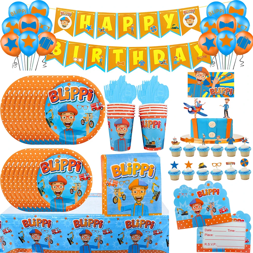 Blippiing украшения для вечеринки в учителя английского языка баннер воздушные шары