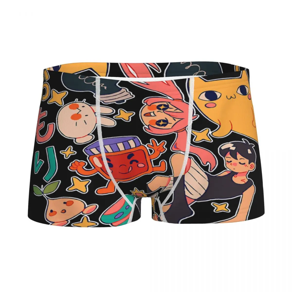 

Vintage Omori Arts Boys Cotton Underwear Children Teenager Shorts Panties Print Briefs Underpants Boys Fashion Boxer Boxer Brief