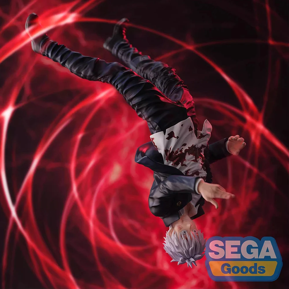 Оригинальный SEGA Jujutsu Kaisen Dai 2 Ki Figurizm Alpha Satoru Gojo Jutsushiki Hanten Aka 24 см аниме-фигурка модель