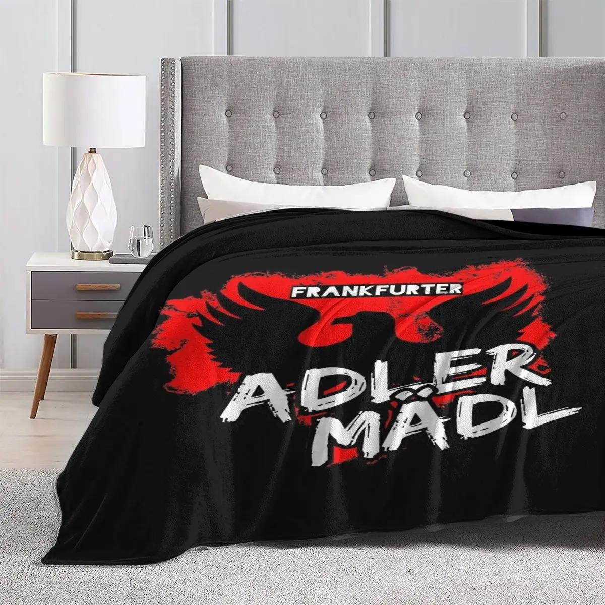 Всесезонное универсальное одеяло для путешествий FRANKFURTER можно покрыть подарок