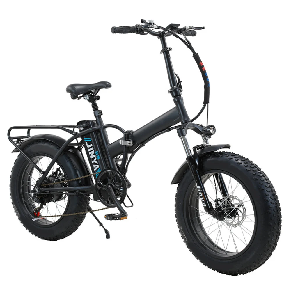 

20 Inches 48V Electric Bicycle Electromobile Lithium Battery Aluminium Alloy Foldable Portable Adult Dual Disc Brake