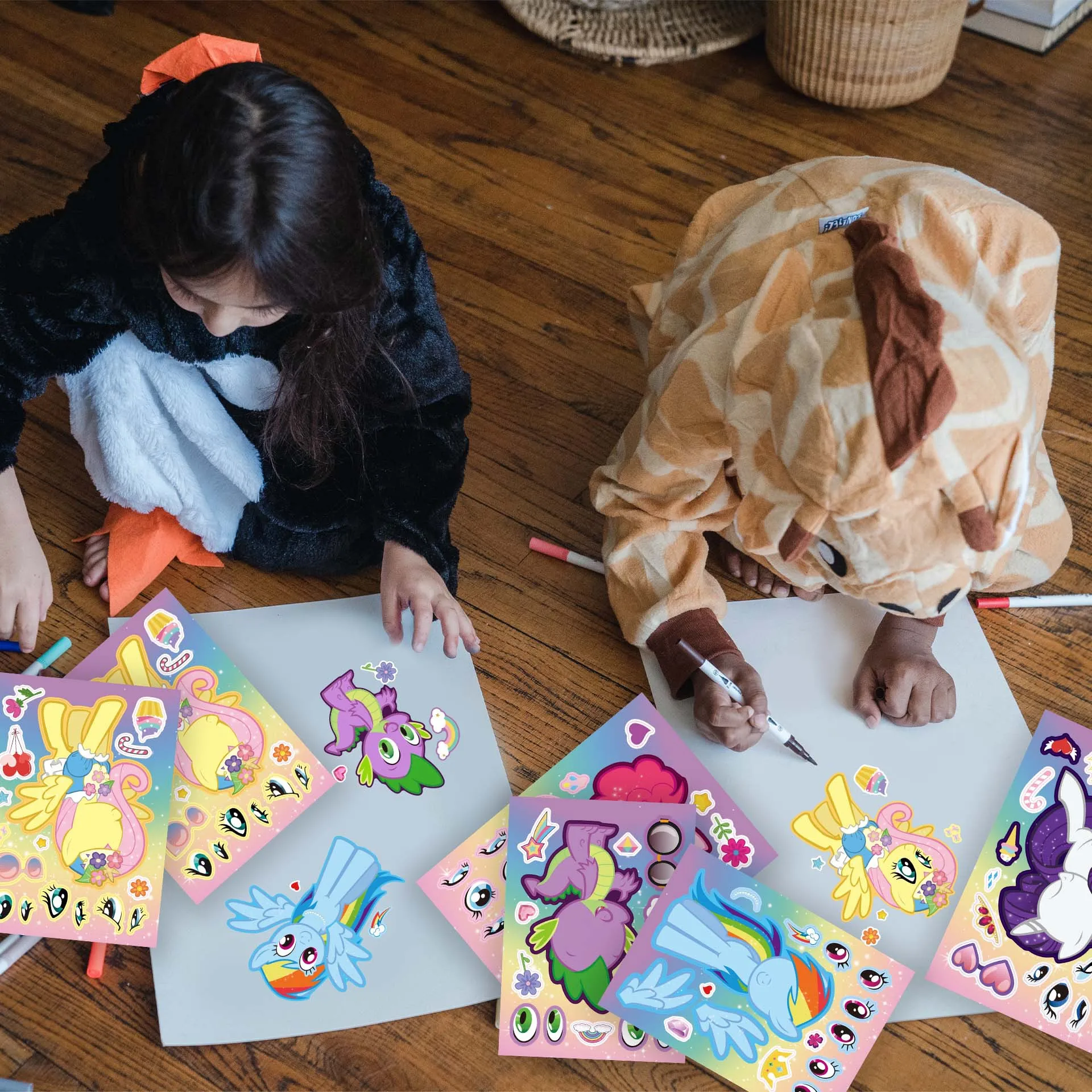 Детские наклейки My Little Pony 8 листов