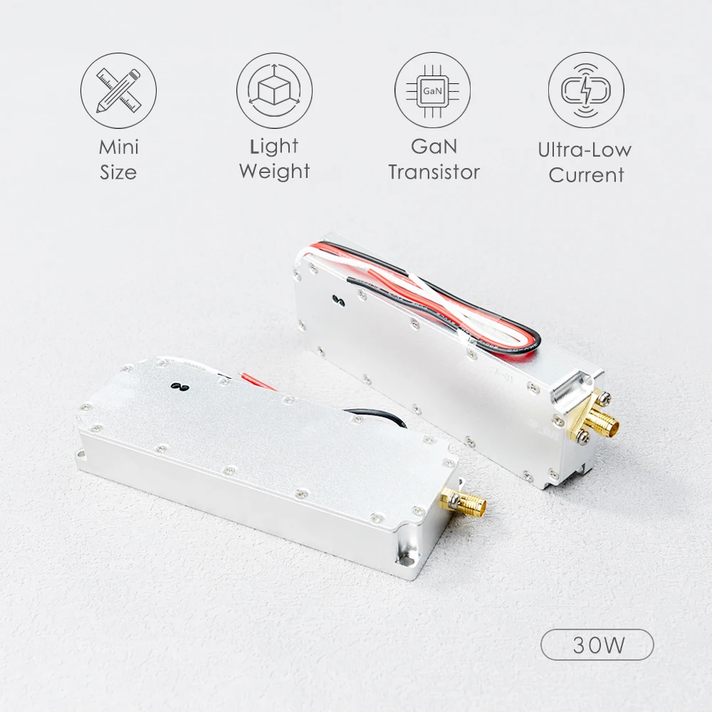 Усилитель мощности 30 Вт 700 МГц 970-1030 1160-1280 1560-1680 Тип SMA разъем