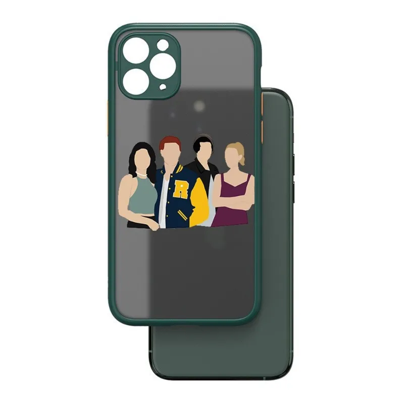Чехол для телефона American TV Riverdale South Side IPhone 13 12 11 Mini Pro Max XS X XR 8 7 Plus цветной чехол -
