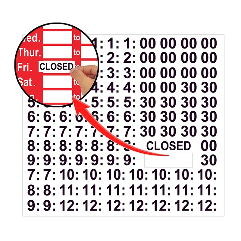 Пластиковая виниловая вывеска для магазина