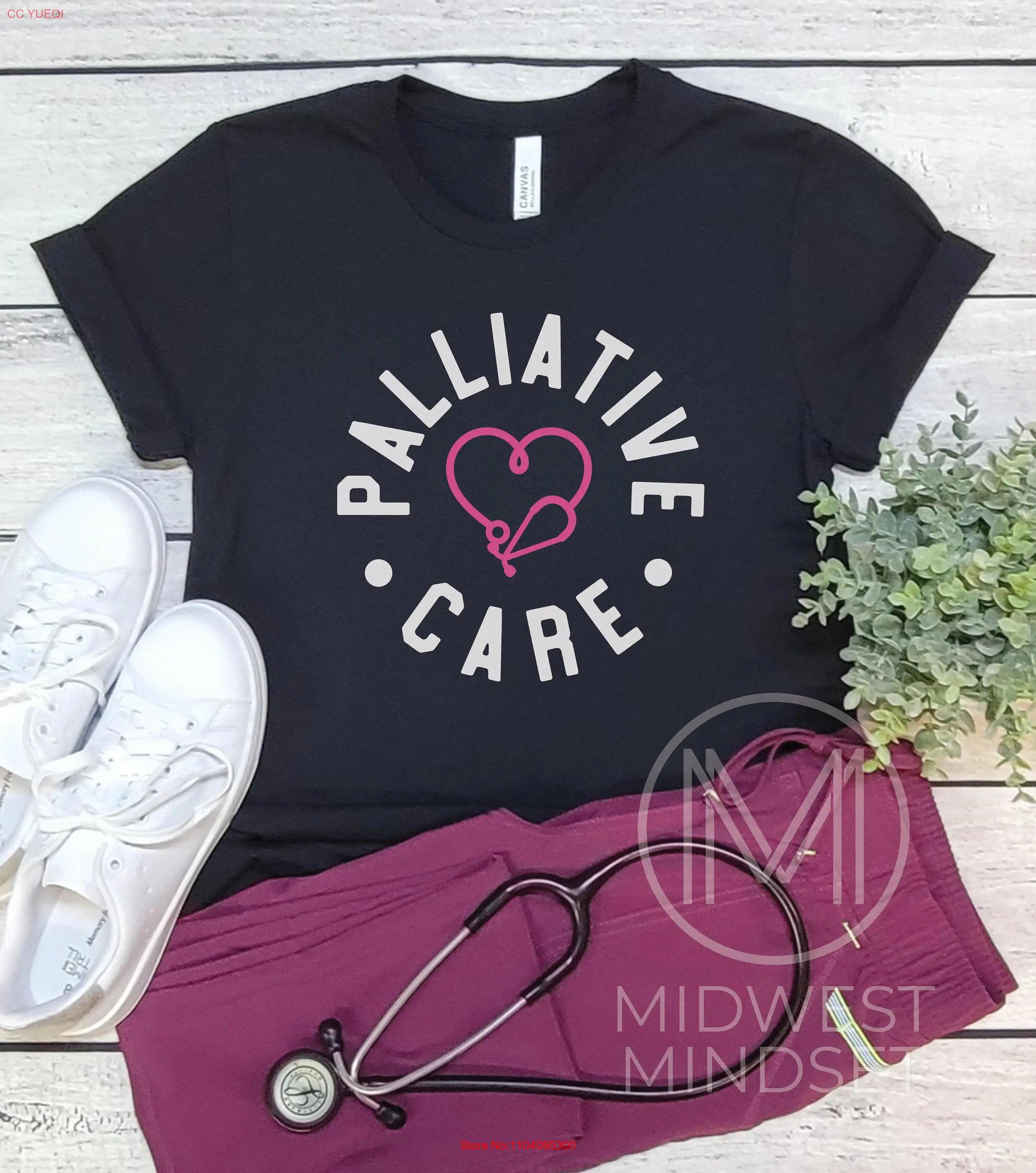 Футболка для медсестры Palliative Care конец жизни в больницах спасибо за выпускной