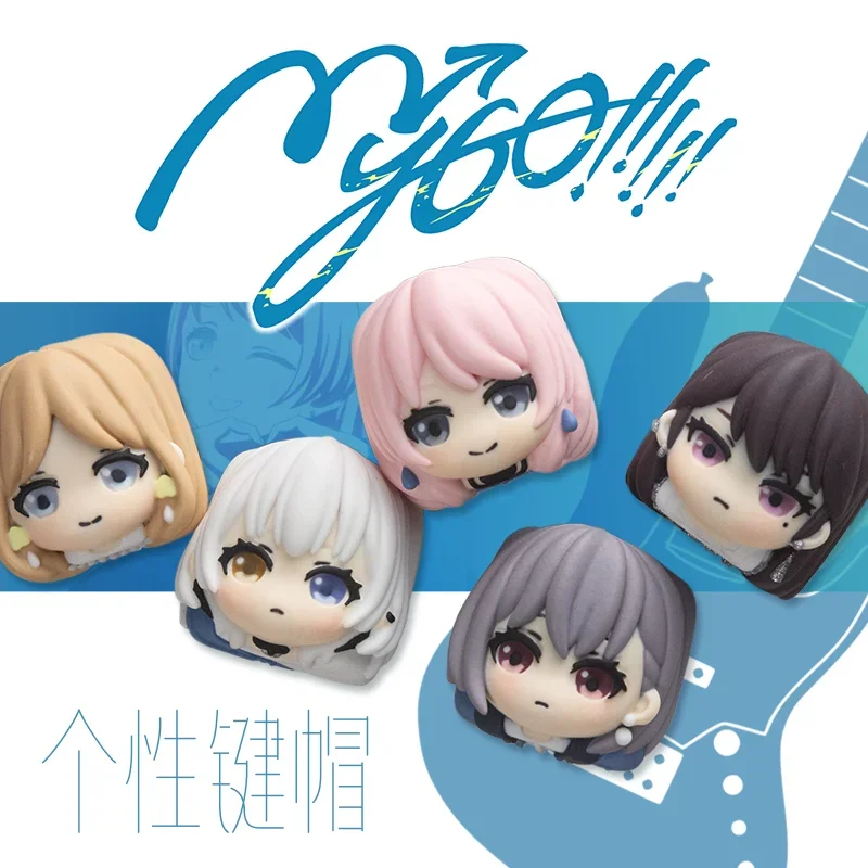 BanG Dream! Колпачки для клавиш Anon Chihaya Rana Kaname Takamatsu Tomori Kawaii креативная механическая