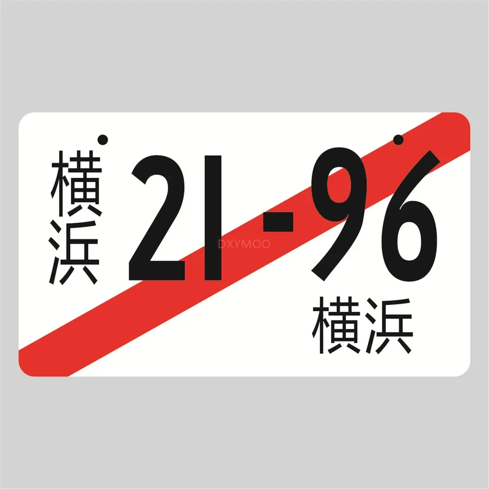 

Япония Осака наклейки в стиле номерного знака автомобильный Стайлинг виниловые наклейки Япония авто лента для окон
