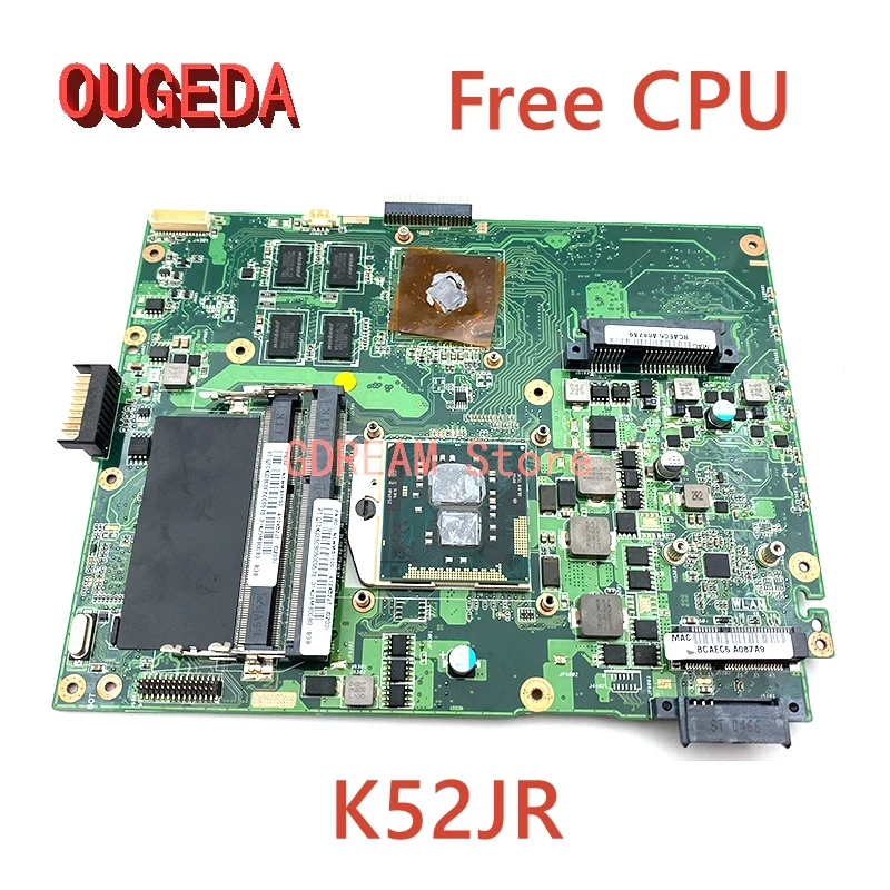 Материнская плата OUGEDA для ноутбука ASUS K52JT K52J K52JV K52JR REV 2.3A графическая карта