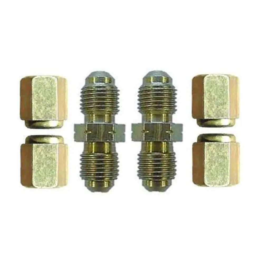 

High Quality New Practical Durable Brake Pipe Unions Accessories Connectors Fittings Inline Male + Female Nuts