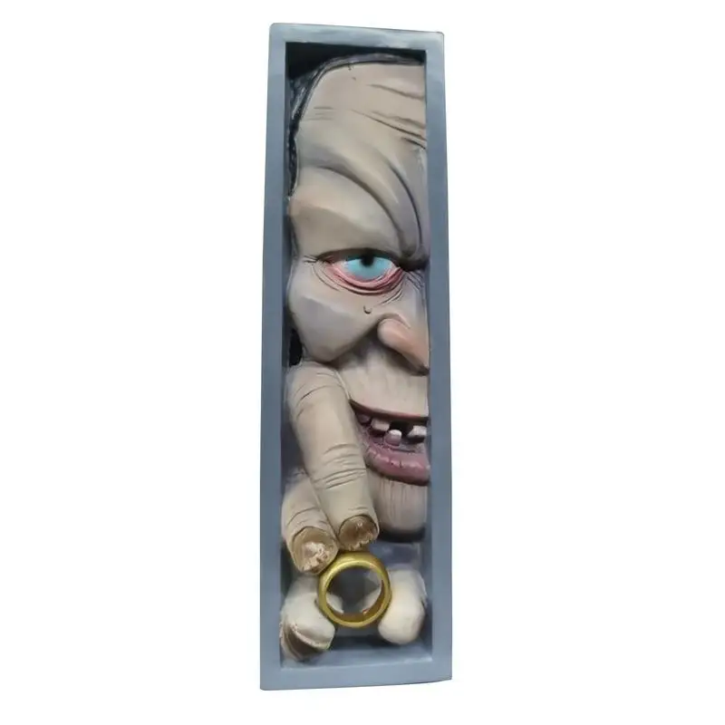 

Страшный разделитель книжной полки на Хэллоуин, органайзер для книг с реалистичными деталями, подставка для книг для дома и офиса, ручная работа