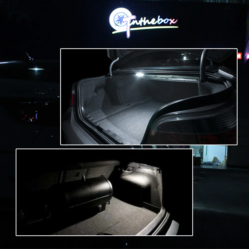 1 шт. мощный белый/ледяной синий/красный светодиодный светильник для багажника