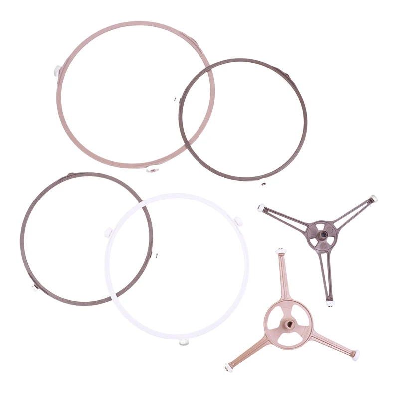 

Microwave Oven Turntable Bracket Circle Rotating Ring Support Roller Bracket Glass Turntable Base Plate Tray Holder Stand