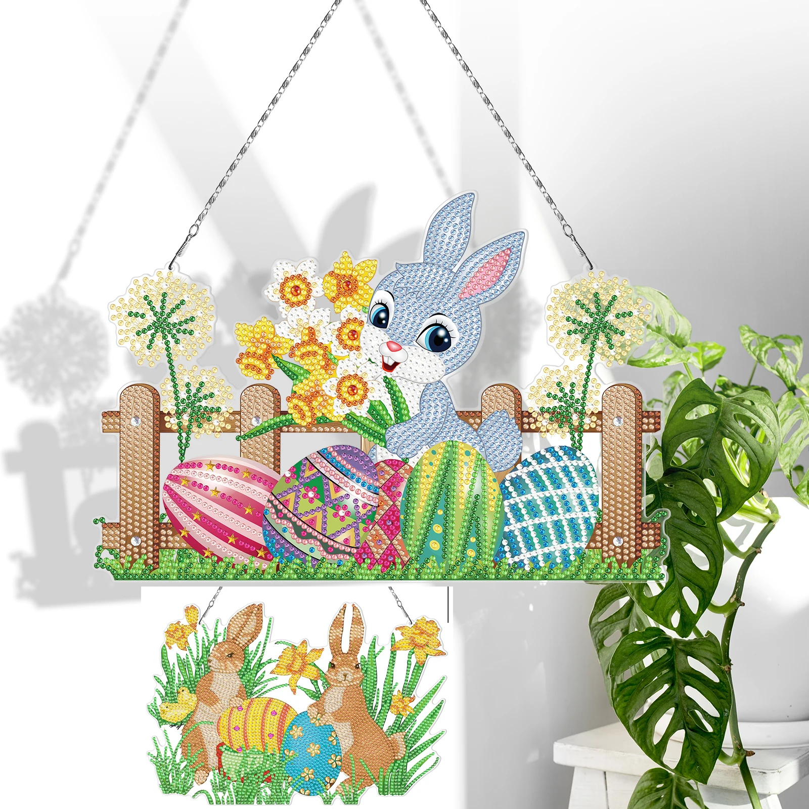 Набор для алмазной вышивки пасхальное яйцо | Дом и сад