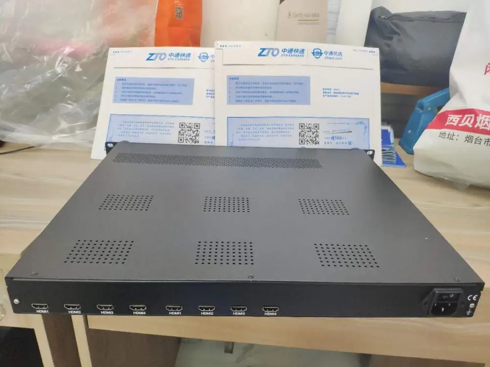 4-в-1 модулятор isdb-t Hd в Dvb-C Dvb T2 hd rf кодировщика