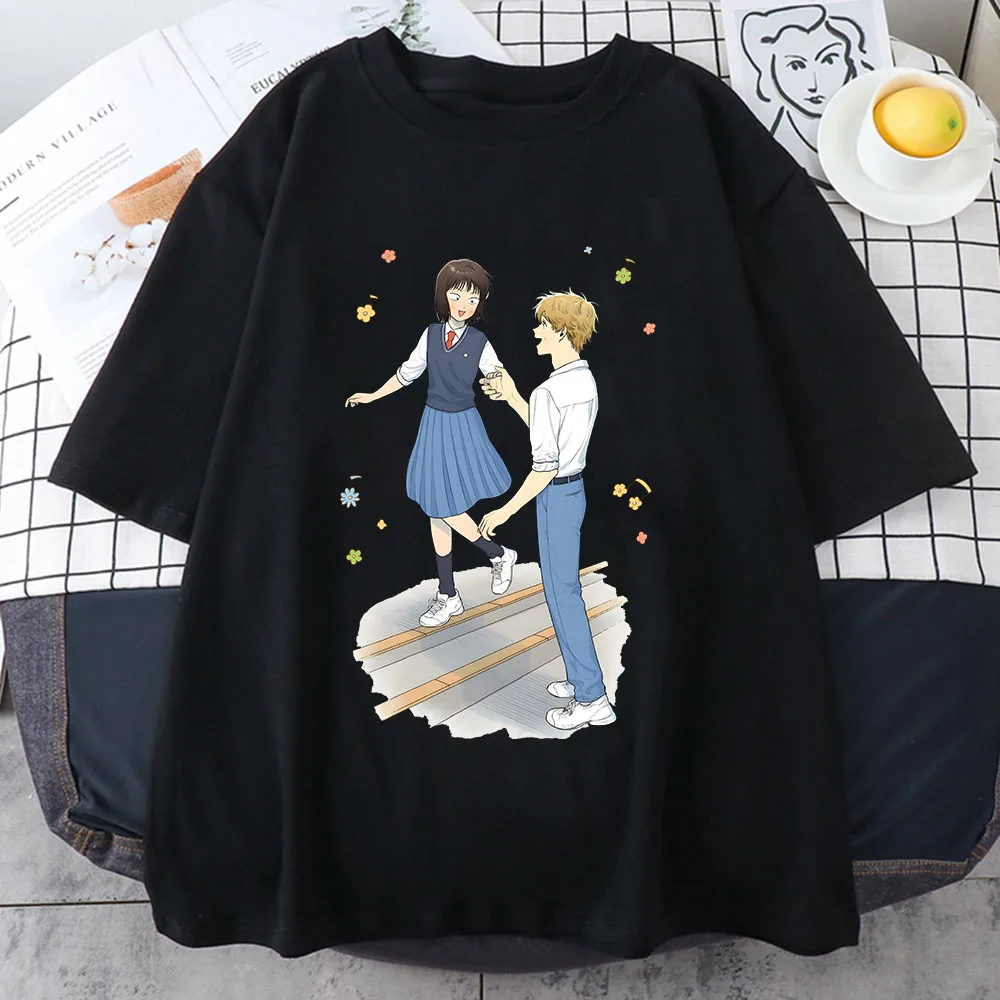 

Skip and Loafer Tshirt 100% Cotton Boys/girls Shirts Short Sleeve Anime Clothes Lovely/kawaii Graphic T Shirt Summer O-Neck Tees
