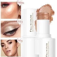 3 in 1 highlighter makeup stick glitter contouring bronzer for face blush sticks shimmer texture illuminator women cosmetic 1pc