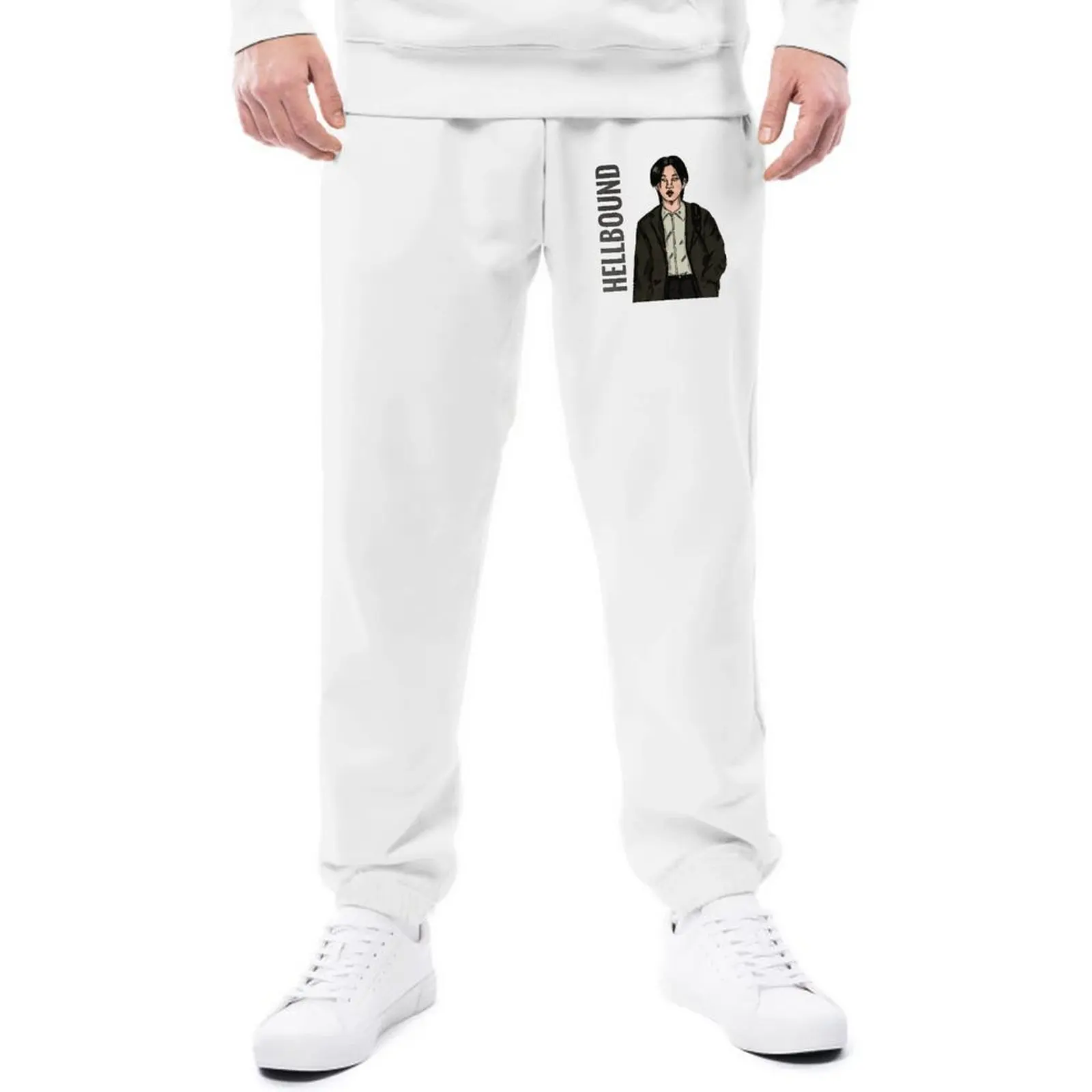 

Hellbound Leader Jung Jogger Pants Couple The New Truth Society Street Style Tracksuit Retro Graphic Sweatpants Plus Size 3XL