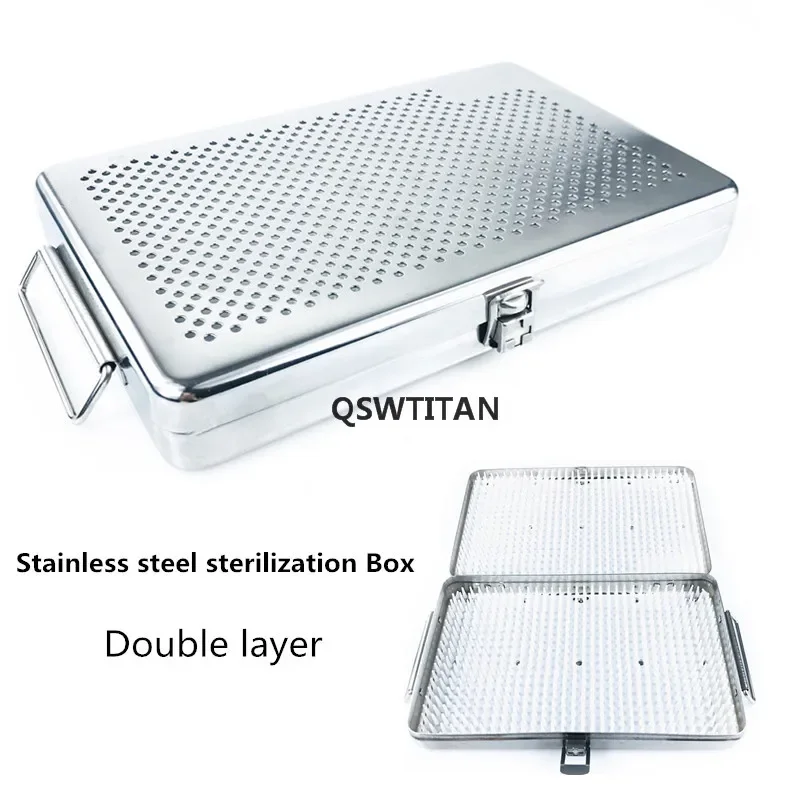 Корпус для стерилизации коробка двухслойный стоматологический