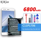 Аккумулятор KiKiss C11P1706 для ASUS Zenfone Max Pro M1, 100% дюйма, ZB601KL, ZB602KL, X00TDB, X00TDE, мобильный телефон оригинал
