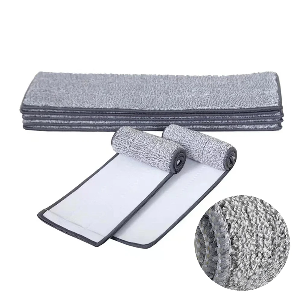 

Mop Pads Cloth Head Cleaning Floor Replacement Microfiber Pad Washableclean Mops Heads Wet Mopping Cleaner Steam Reusable Dry