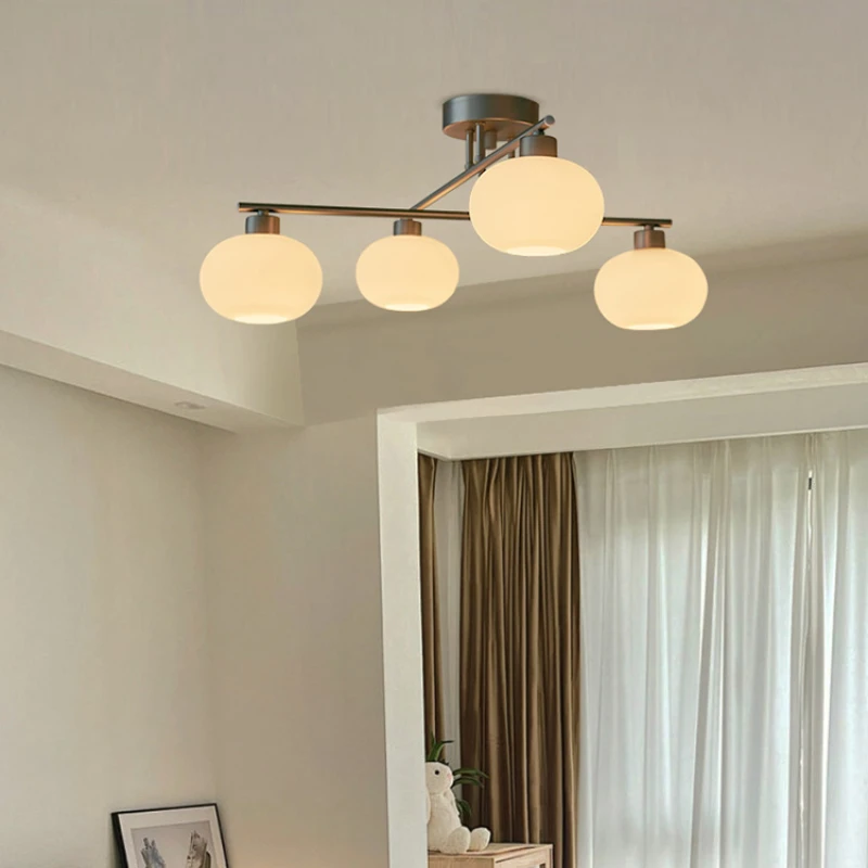 

Светильник для гостиной, люстра для спальни, светильник для спальни, средневековая американская стандартная Роскошная Простая Современная потолочная лампа