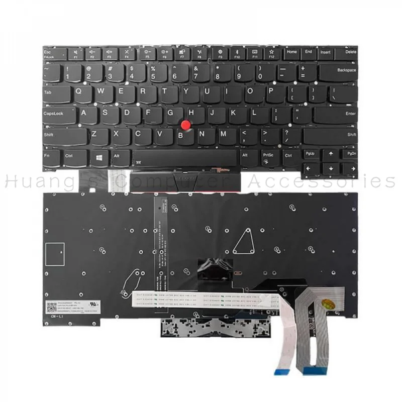 Оригинальная сменная клавиатура для ноутбуков Lenovo ThinkPad P1 T490S T495S T13s T14S X1 Extreme X1, запасная часть. (art.: 3920dcdeb4169) - 3920dcdeb4169