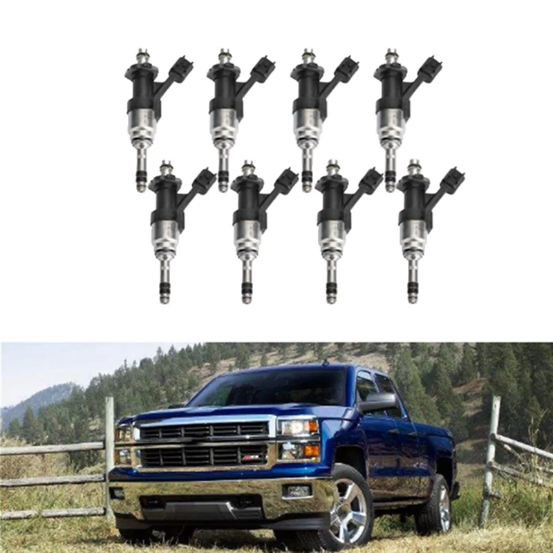 8 шт. 12668390 топливный инжектор масляная насадка для Chevrolet Silverado 1500 GMC Sierra 2014-2021 12623116