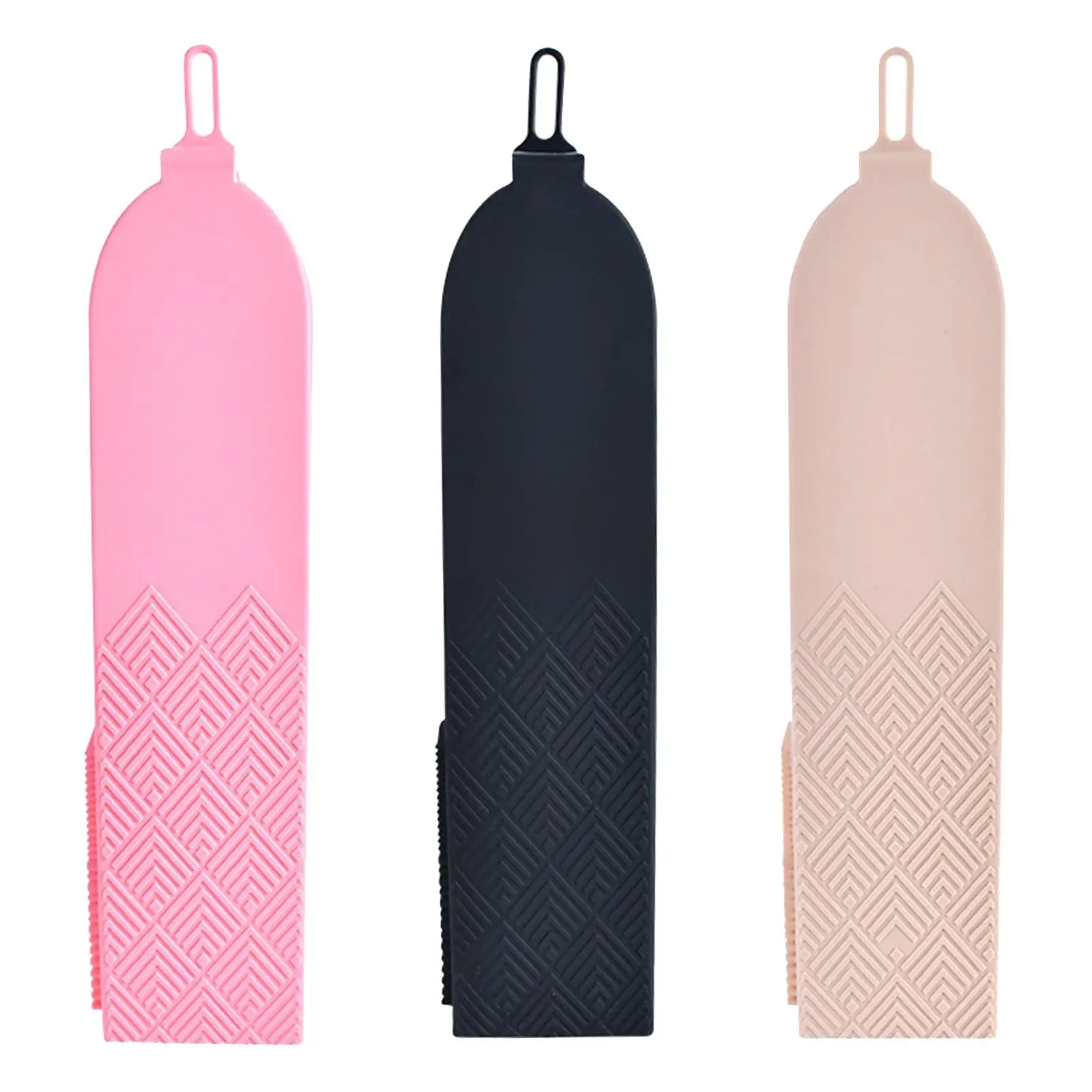 

Makeup Brush Holder Soft Compact Anti Fall Out Reusable Silicone Makeup Brush Bag for Home Bathroom Travel Daily Work Gift Women